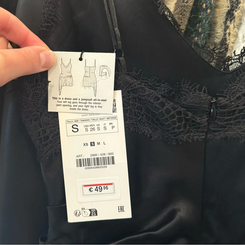 Zara Asymmetric Hem Jumpsuit - Picture 8 of 13